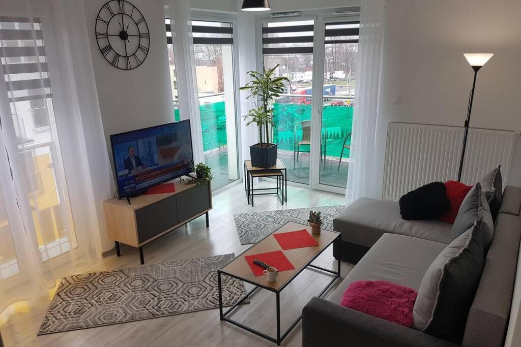 Komfortowy Nowoczesny Apartament Kustronia Z Garazem Balkonem Wanna Bielsko-Biala Exterior foto